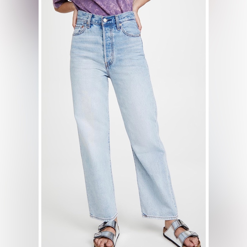 Levi's Women's Premium Ribcage Straight Ankle Jeans